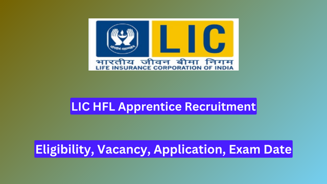 LIC HFL Graduate Apprentice Vacancy 2023