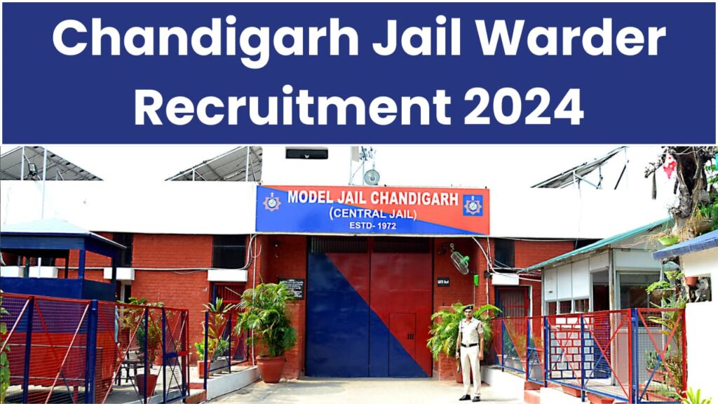 Chandigarh jail warden vacancy